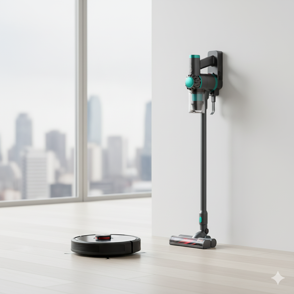 Müzik & Robot Süpürge